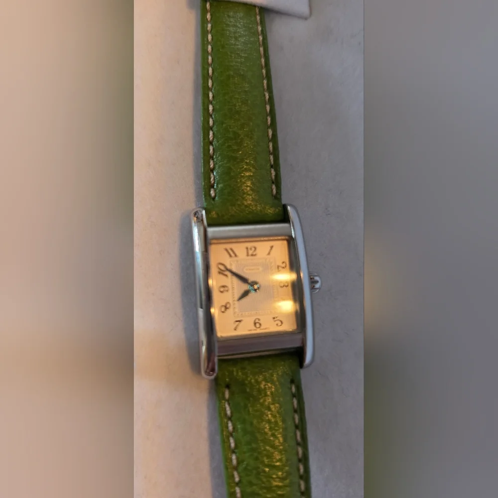 COACH MADISON TANK WATCH - FULL NORDSTROM SET, Rare New